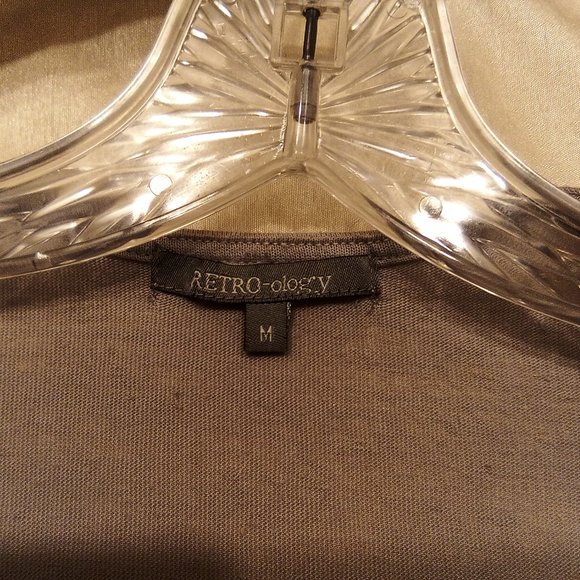 Retr9-Ology Open Front Cardigan Size M - Picture 3 of 13